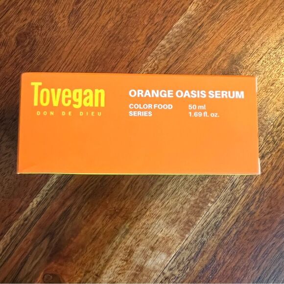TOVEGAN Orange Oasis serum ~ 50mL - Picture 2 of 5